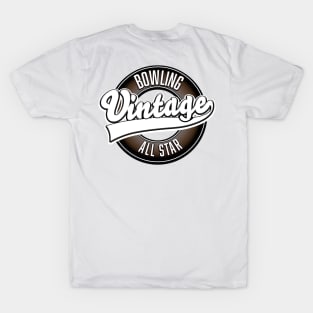 Bowling vintage all star logo T-Shirt